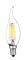 Faden-kleine Schrauben-Kerzen-Glühlampen der hohen Leistungsfähigkeits-E12S 4W 35*120mm