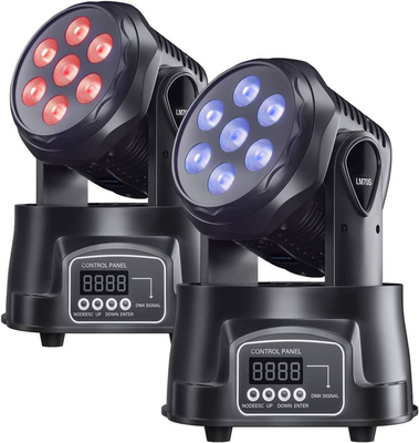 AC100V AC250V DJ beleuchtet bewegliches Quellbeweglichen Scheinwerfer des Kopf-RGBW