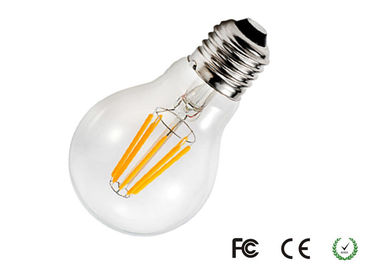 220V Faden-Birne Dimmable LED des Ra-85 6W LED Kugel-Glühlampe 60*110mm