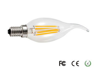 Dekorative Farbe, die 4 Faden-Kerzen-Birne E26 W C35 LED für Kristalllampe ändert