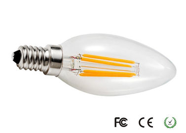 220V-/240V-3000K LED Faden-Kerzen-Birne, Kerzen-Birnen E12S 4W LED