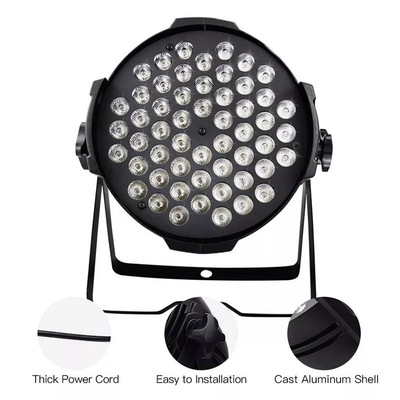 Multi Gleichheit der Helligkeits-LED beleuchtet 180W RGB 54 LED 3W für DJ-Partei-Hochzeit