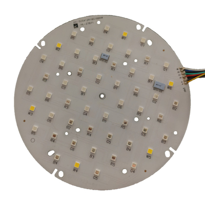 RGBW Par LED-Leuchtenbrett 380W 45W Aluminiumlegierung Anpassbar